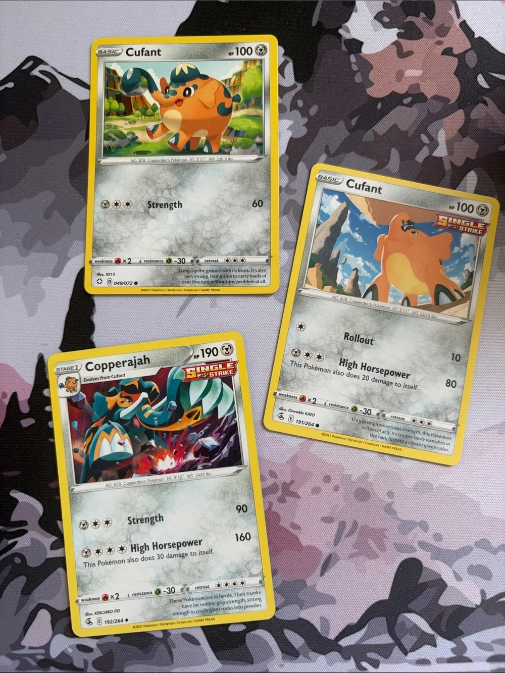 Cufant & Copperajah Evolution Collection Lot | 3 Pokémon Cards | ✨5/$25✨